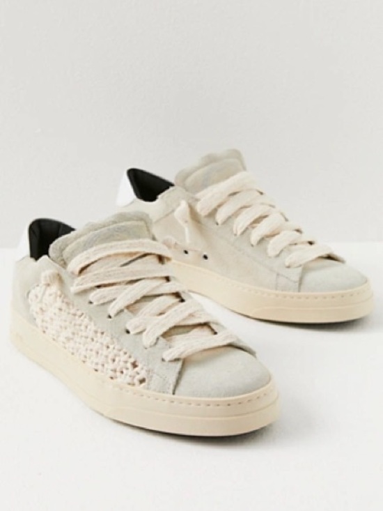 P448 Shoes - P448 Jack Macrame/Ecru Sneakers Size 36.